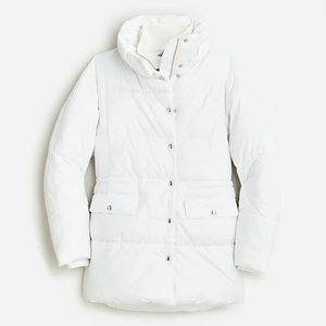 J Crew New Chateau Puffer Coat